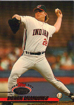 1993 Topps Stadium Club Baseball Trading Card - Derek Lilliquist Indians (M) - £1.55 GBP