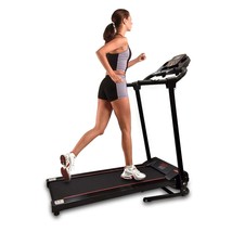SereneLife Folding Treadmill - Foldable Home Fitness Equipment with LCD for Walk - £351.96 GBP