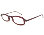Vintage la Eyeworks Eyeglasses Frames BLOOM 347M Matte Burgundy Red 45-2... - $69.98