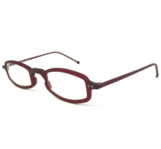 Vintage la Eyeworks Eyeglasses Frames BLOOM 347M Matte Burgundy Red 45-25-135 - £54.84 GBP