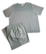Alfred Dunner Mint Green 2 Pc Set Pants Size 18W Short Sleeve Sweater Si... - $49.49