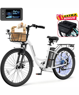 26&quot; City Cruiser Ebike Women, 700W Peak Adult Electric Bike up to 35 Mil... - €1.032,58 EUR