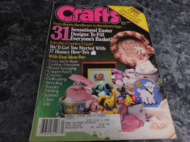 Crafts Magazine April 1984 bunny Bandbox - $2.99