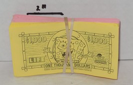 2005 The Game of Life SpongeBob SquarePants Edition Replacement Play Money ONLY - $5.13