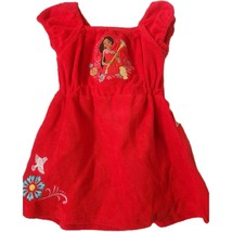 Disney Elena of Avalor Swim Cover-Up for Girls -  Sz 2 Sz 3 - Red - $295.56 MXN