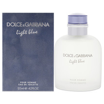 Light Blue by Dolce and Gabbana for Men - 4.2 oz EDT Spray - £42.91 GBP