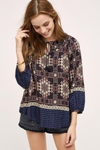 New Anthropologie Kay Peasant Top By Tylho  $98 Size Small - £28.28 GBP