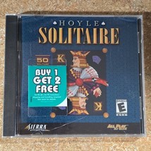 Sealed Hoyle 50 Solitaire Games CD Computer Game Sierra 2000 PC MAC - Ne... - $17.76