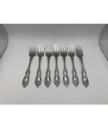 Set of 7 Oneida Community Stainless BRAHMS Salad Forks - $89.99
