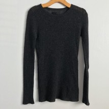Nili Lotan XS Cashmere Sweater Crew Semi Sheer Knit Pullover Lightweight - £57.14 GBP