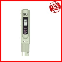 Portable TDS Meter with LCD Display, 0-9990 ppm, Ideal for Water Quality - $548.91 MXN