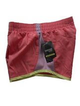 Girls Danskin Now Elastic Waist Shorts W/ Built In Liner Medium 7-8 Colo... - €6,84 EUR