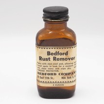 Bedford Rust Remover Glass Bottle Advertising - £27.99 GBP