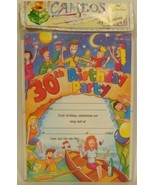 30th Birthday Party Invitations Celebration 20 Sheets With Envelopes Unisex - £3.90 GBP