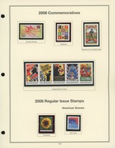 2008 Commemorative &amp; Regular Issue Stamps - £8.04 GBP