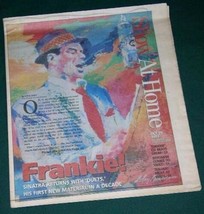 FRANK SINATRA SHOW NEWSPAPER SUPPLEMENT VINTAGE 1993 - £19.65 GBP