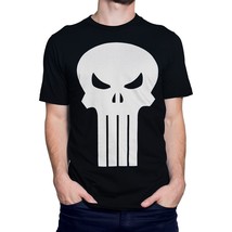 Punisher White Skull T-Shirt Black - £21.56 GBP+