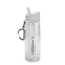 Lifestraw Go Water Filter Bottle With 2-Stage Integrated Filter Straw, Clear. - £40.73 GBP