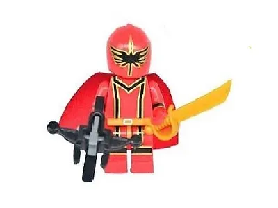 YY Mini Figures For Kids Red Power Ranger TV Show - $122.95 MXN