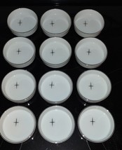 Fukagawa Arita 713 Cross Star Atomic Age SAUCE DIPPING DISH 12pc Set Fin... - £39.95 GBP