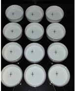 Fukagawa Arita 713 Cross Star Atomic Age SAUCE DIPPING DISH 12pc Set Fin... - $944.61 MXN