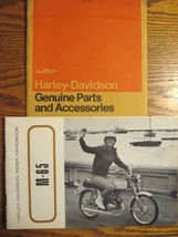 1968 1969 Harley Davidson M-65 Owner's Owners Manual Rider Handbook, w Envelope - $34.65
