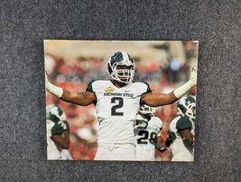 Michigan State Spartans #2 WILLIAM GHOLSTON 2010,2011,2012 Signed Canvas Photo - £15.12 GBP