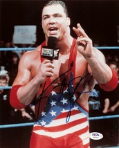 Kurt Angle signed 8x10 photo PSA/DNA COA WWE Autographed Wrestling - £63.94 GBP