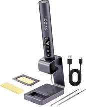 SolderAce Cordless Soldering Iron Kit, Portable Small, Black  - $135.79