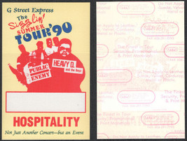 G Street Express Cloth Backstage Pass from the 1990 Sizzlin&#39; Summer Tour... - £4.72 GBP