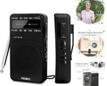 J-166 Portable AM FM Radio - Perfect Gift for Dad &amp; Mom, Lightweight &amp; D... - $24.70