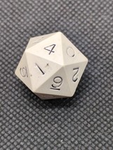Vintage Gamescience Biege D20 (0-9) Twice Dice - $646.35 MXN
