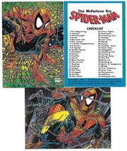 The Mc Farlane Era Spider-Man Trading Cards Comic Images 1992 New You Choose Card - £0.77 GBP+