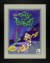 Day of the Tentacle - Game Advert - Framed Picture - 11&quot; x 14&quot; - £26.54 GBP