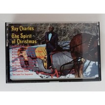 1985 Ray Charles The Spirit Of Christmas Cassette Soul Funk Columbia FCT 40125 - £35.09 GBP