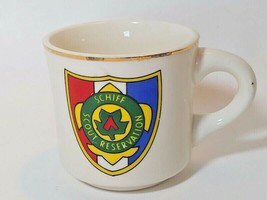 1970s Schiff Scout Reservation Mendham NJ Coffee Mug Boy Scouts Girl Sco... - £11.80 GBP