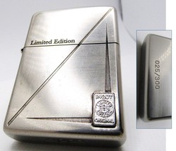 &quot;Sterling Silver Ingot&quot; Limited 025/300 Zippo 2012 Fired Rare - £100.08 GBP