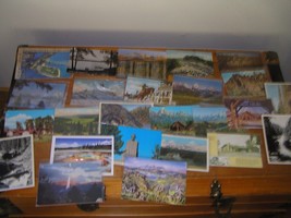 Vintage Lot Of Minnesota Idaho Colorado Wyoming State Travel Souvenir Postcards - £7.41 GBP