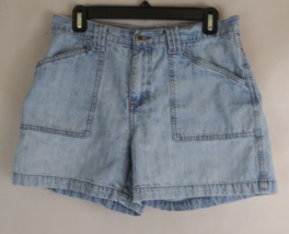 Zena Women&#39;s Slash Pocket Booty Jean Shorts Size 10 Inseam 4&quot; - £7.61 GBP