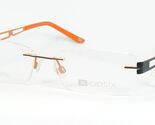 X-OPTIX Von X-Belgium 1503A Schwarz/Koralle Orange Brille 53-19-140mm - $63.85