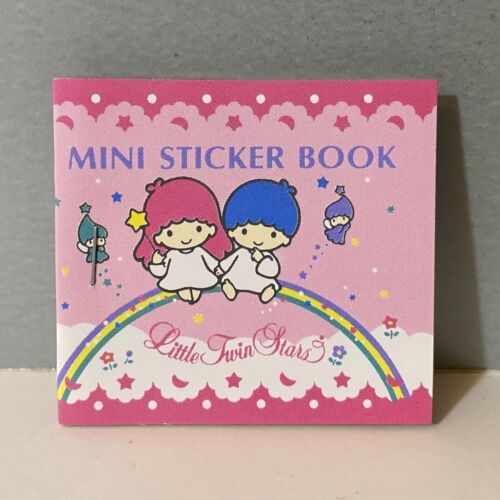 Vintage Sanrio 1993 Little Twin Stars Mini Sticker Book - $34.99