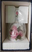 DANBURY MINT Vintage 1980 Mother&#39;s Day LE Bell Pink Roses 22k Gold Trim Orig Box - £19.53 GBP