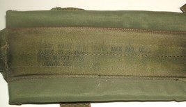 US Army LC-2 "ALICE" pack kidney pad & tension strap faded stamp, 1982 date - $40.00