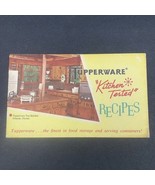 Vintage TUPPERWARE Kitchen Tested Recipes 5 page Fold-out Pamphlet - $442.50 MXN