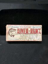 Old Vintage Heddon Spook River Runt Fishing Lure Box Only Empty Tackle  - $11.45