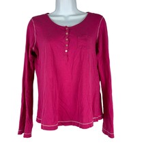 Victoria&#39;s Secret Women&#39;s Pink Pajama Top Size L - $13.46