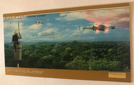 Star Wars Widevision Trading Card 1997 #39 Yavin Four Forest - £1.95 GBP