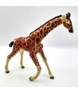 Giraffe Safari Reticulated Figure 1992 Large Animal 11&quot; Plastic Wild Africa - £8.73 GBP