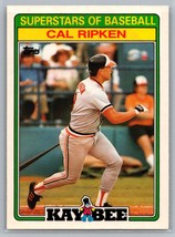 1988 Topps Kay-Bee Superstars of Baseball #25 Cal Ripken Jr Card - £0.91 GBP