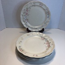 Pfaltzgraff Tea Rose 4 Dinner Plates 10.25&quot; - £15.77 GBP